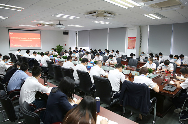 主題黨日丨加強和規范黨內政治生活，從嚴治黨助推公司高質量發展